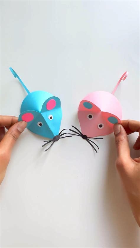 Image result for How to Make a Paper Computer Mouse