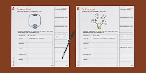 Circuit Models Worksheet