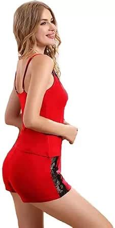 SKMODEL STYLISH Solid Babydoll Naker Top Dress RED : Amazon.in: Toys ...