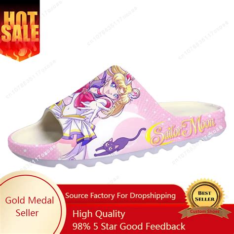 Anime-M-Moons-Manga-Cartoon-S-Sailors-Sllipers-Home-Clogs-Customized ...