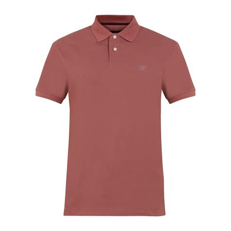Buy Men Pink Solid Polo Polos Online - 812530 | The Collective