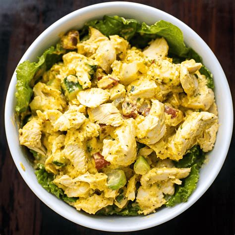 Curry Chicken Salad Recipe - amandarecipes.com