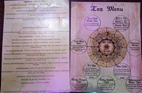 Roxa Hammock Cafe menu in Santa Cruz, California, USA