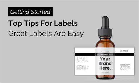 Label Design Tips 的图像结果