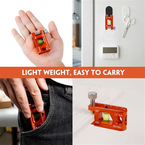 Snapklik.com : BETHEL Conduit Torpedo Level, Magnetic Pipe Mini Level ...