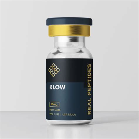 Buy KLOW Peptide Stack | Blend of GHK-Cu, BPC-157, TB-500, and KPV