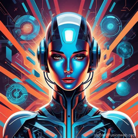 Generative artificial intelligence Generative AI Art 的图像结果