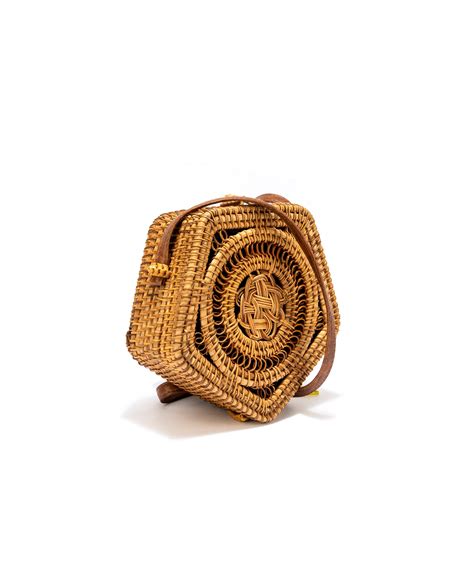 BASKET WEAVE PATTERN SLING BAG – Richeera