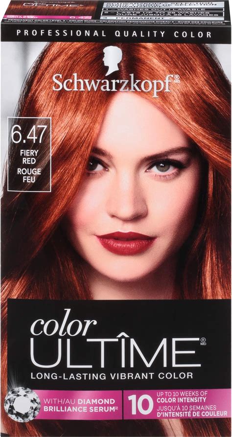 Amazon.com : Schwarzkopf Color Ultime Hair Color Cream, 6.44 Desert ...