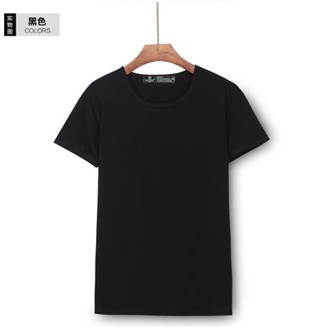 黑色短袖T恤模板设计图__服装设计_广告设计_设计图库_昵图网nipic.com