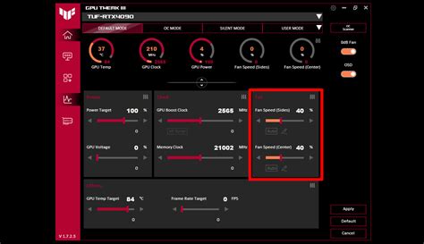 GPU Fan Speed Test 的图像结果