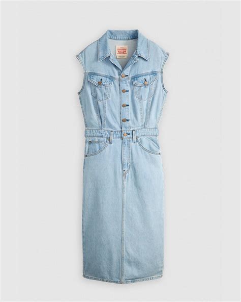 Iconic sleeveless dress - lavé clair | Levi's® CA