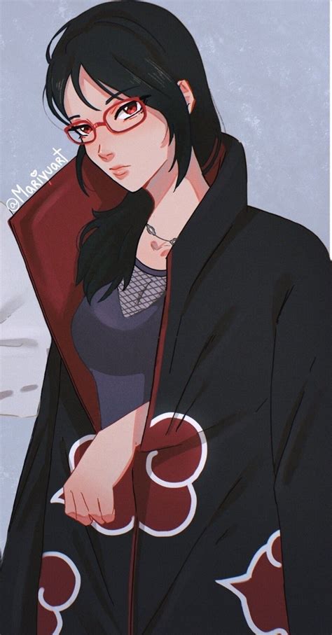 Adult Sarada as Akatsuki Member by Mariyuart : r/Boruto