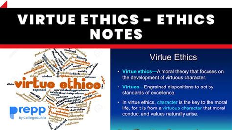 Virtue Ethics - Ethics Notes