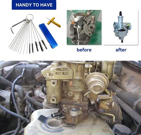 BSAMZO Premium Carburetor Cleaning Kit with Wires, Needles, India | Ubuy