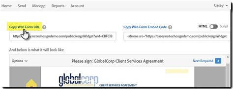 Prefill web form field values using URL parameters | Adobe Acrobat Sign