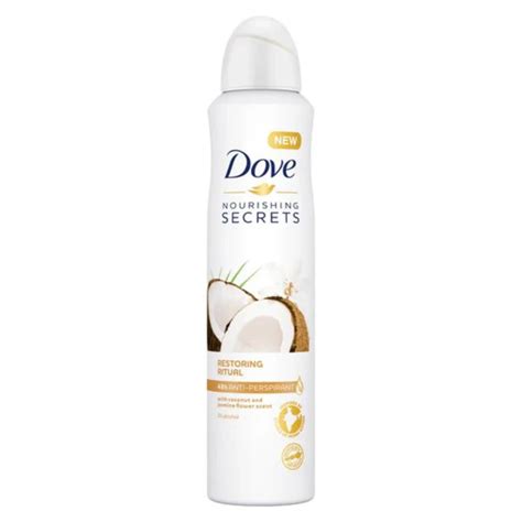 Dove Deodorant Restoring Ritual Coconut & Jasmine Flower 250ml | Fay Shop