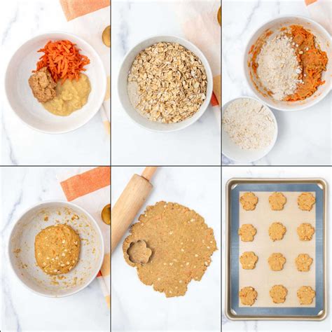 Peanut Butter Carrot Dog Treats