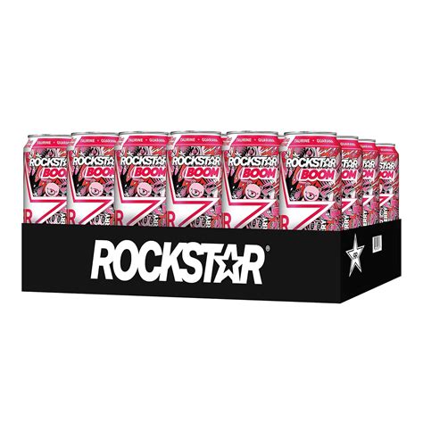 Rockstar Boom Energy Drink, Whipped Strawberry, with Philippines | Ubuy