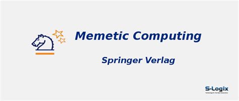 Memetic Computing - Springer - Impact Factor | S-Logix