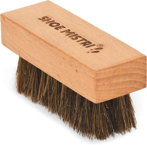 Helios 5.7 Inch Horse Hair Shoe Brush : Amazon.in: Shoes & Handbags