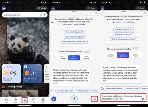 Bing Chat Voice Search 的图像结果