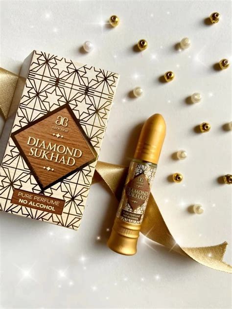 Arochem Diamond Sukhad Perfume Roll-On Attar Free from ALCOHOL