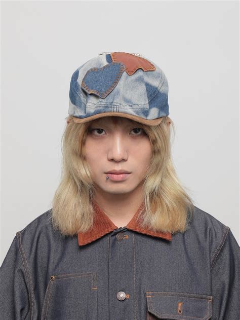 patch denim beret – Uncut-Trends