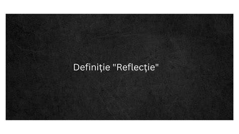 Image result for Reflection Definition