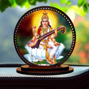 Pawandeep Maa Sarswati Idol for car Dashboard & Home Decorative ...