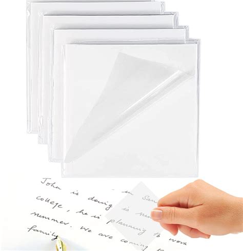 Clear Sticky Notes