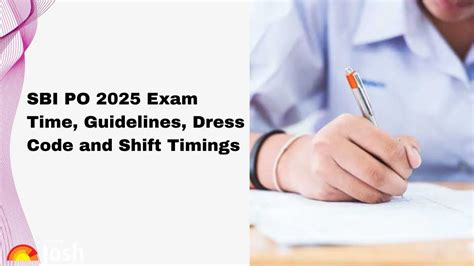 SBI PO 2025 Exam Time: Check Guidelines, Dress Code and Shift Timings
