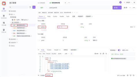 API Query 的图像结果