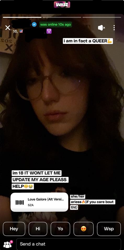 How u fuck up your age that badly in the first place😂 : r/Wizz_App_Unofficial