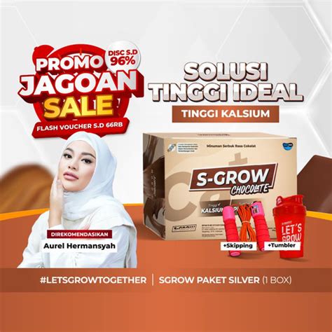 Jual S-GROW Susu Peninggi Badan Paling Ampuh Di Bumi New Variant Rasa ...