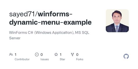 Image result for WinForm Menu