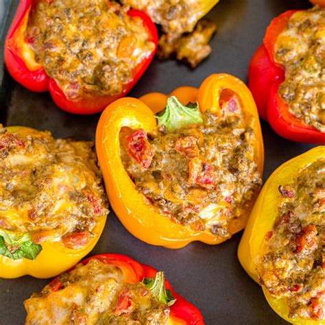 Cream cheese stuffed peppers – Artofit