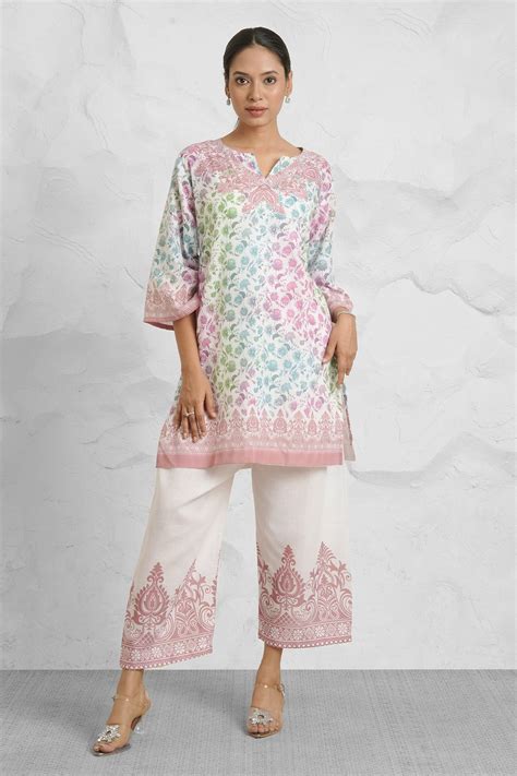 House Of Kari(Chikankari Clothing) - Lawn Cotton Printkari Co-ord Set ...