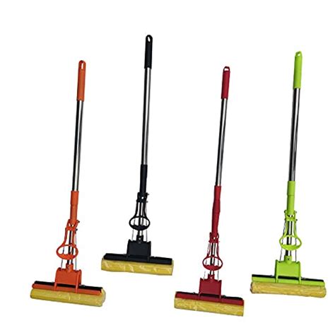 Stainless Steel Sponge Absorber Mop with Squeezing Technology and ...
