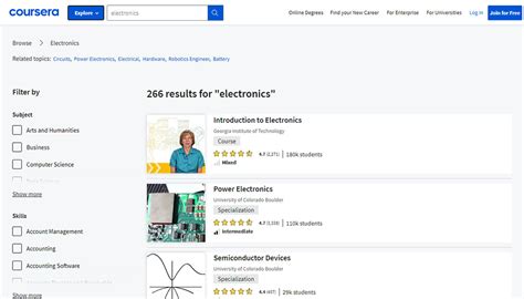 Free Electronics Online Courses 的图像结果