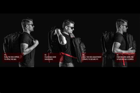 Image result for Bulletproof Backpack Test