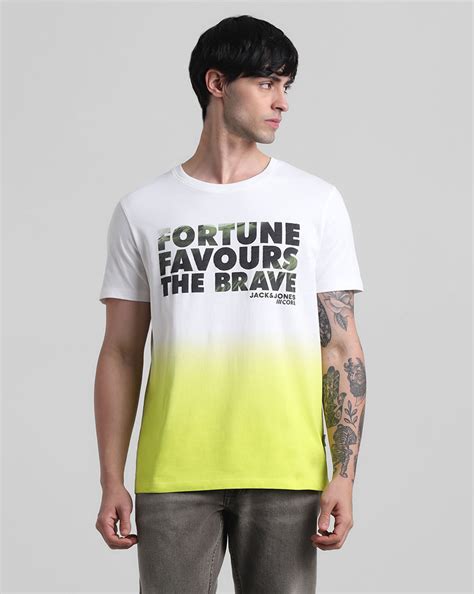 Green Slogan Print T-shirt