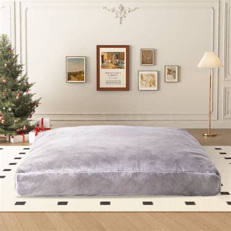 Trule Giant Bean Bag Chair Bed Adults, Convertible Beanbag Folds From ...