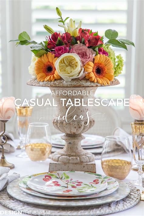 Informal Table Setting Ideas 的图像结果