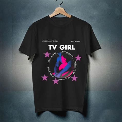 vintage Tv Girl Shirt - Who Really Cares Album Tshirt Not Allowed Tee ...