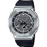 Casio G-Shock GM-2100G-1A9DR Gold IP Black Analog-Digital Dial Black ...