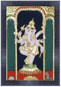 pnf Classical Tanjore art Wood Photo Frames with Acrylic Sheet (Glass ...