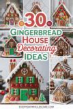 30 Gingerbread House Decorating Ideas to Inspire Your Holiday ...