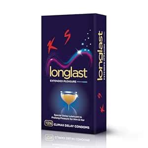 Buy K.S Longlast Extended Pleasure Climax Delay Condoms 12N, Special ...