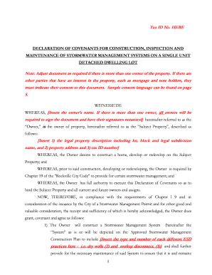 Fillable Online (SAMPLE EASEMENT/CHECKLIST) Fax Email Print - pdfFiller